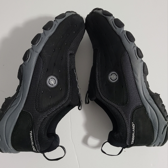 Timberland mountain athletic hiking walking shoes size 10M Black and gray - Picture 5 of 16